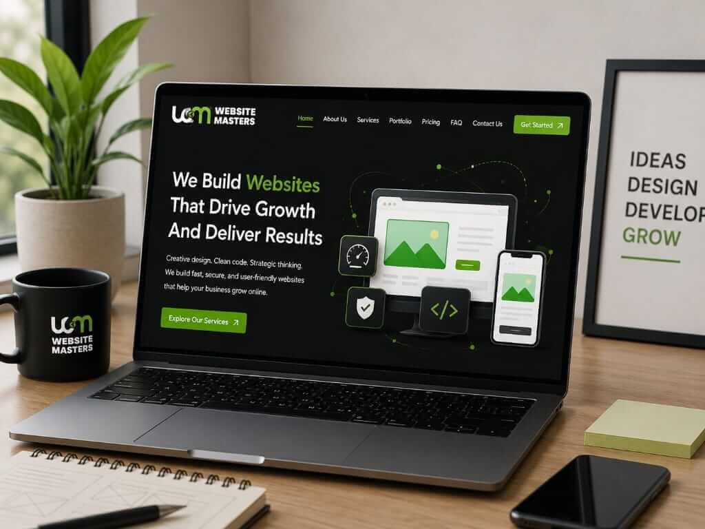 Website Masters Workspace and Portfolio